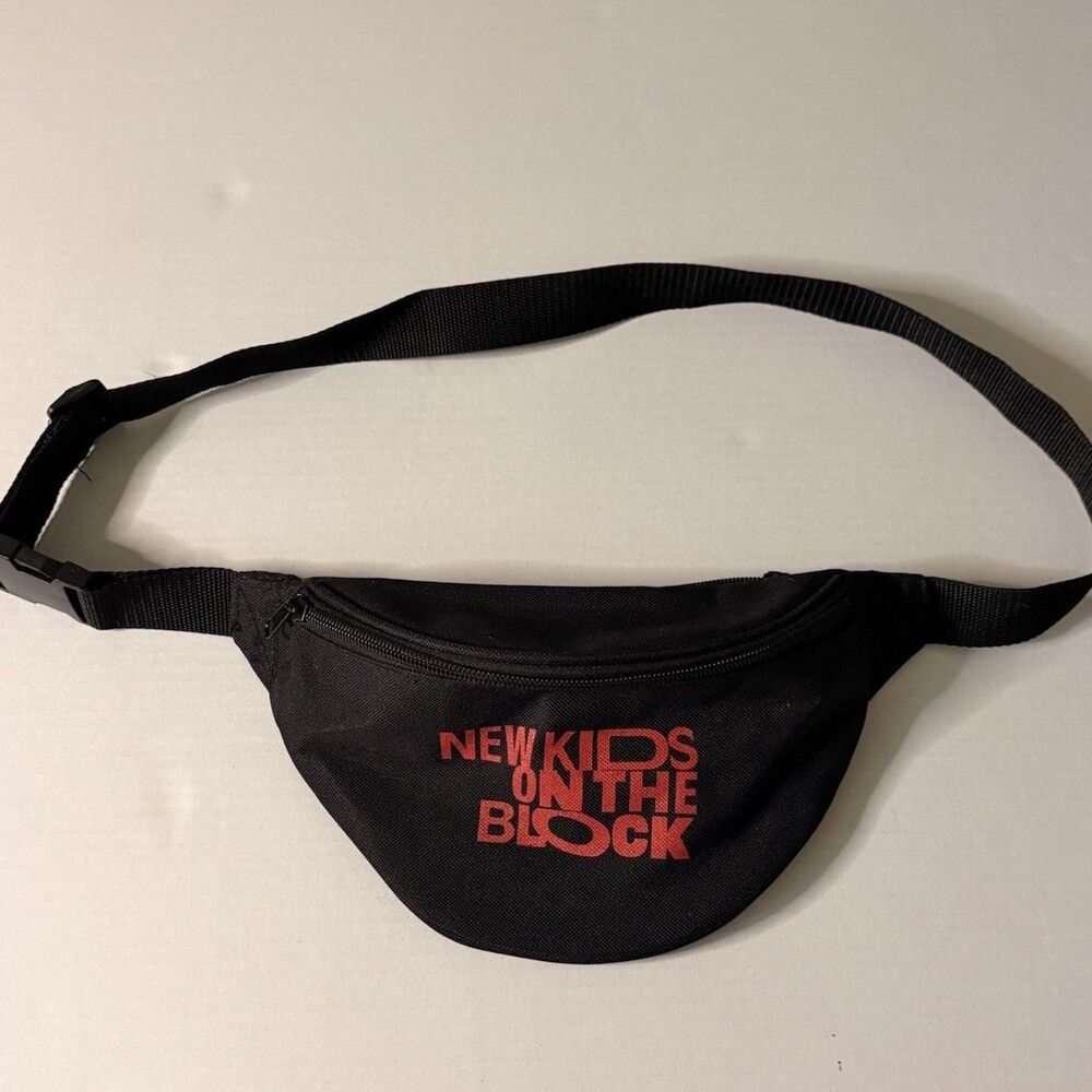 New Kids On The Block Fanny Pack 2022 Mixtape Tour Black Red 90s Boy Band
